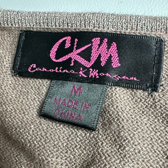 CKM Y2K Metallic Sequin Halter Top M Tie Neck Glitter Sparkle McBling Glam - Picture 11 of 13